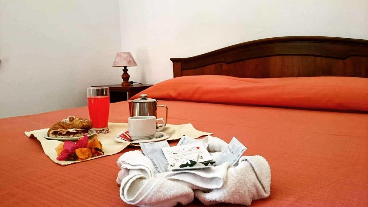 Bed and Breakfast San Carlo - Terrazzo Sul Mare Con Ristorante E Pizzeria Цамброне Экстерьер фото